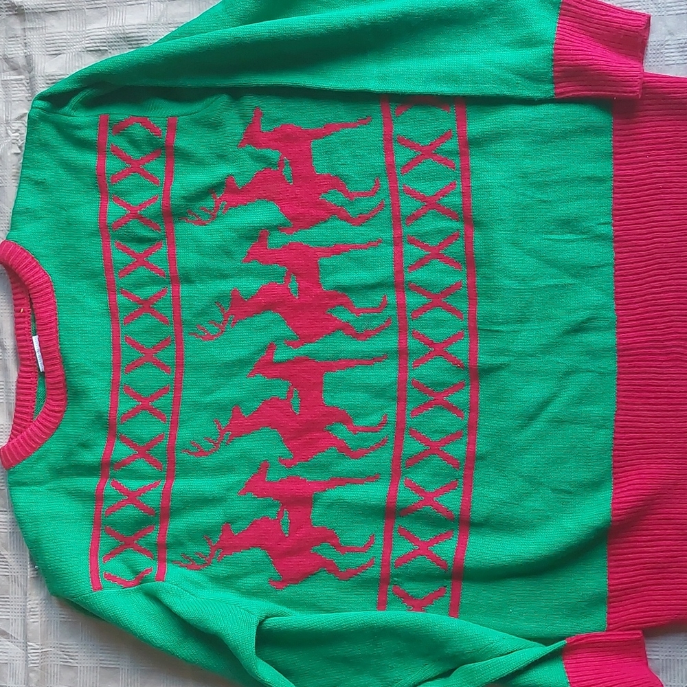 NAUGHTY ugly Christmas sweater, M XL
